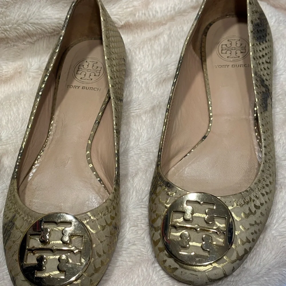 Tory Burch chic metallic